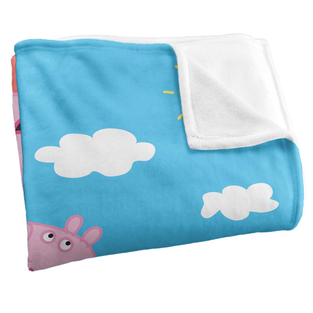 White - Back - Peppa Pig Sun Blanket