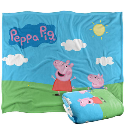 White - Side - Peppa Pig Sun Blanket
