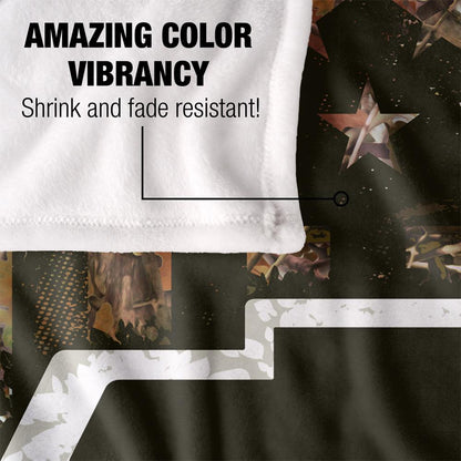 Multicoloured - Lifestyle - Chevrolet Camo Logo Blanket