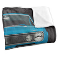 Multicoloured - Back - Chevrolet 1967 Camaro Blanket