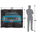 Multicoloured - Pack Shot - Chevrolet 1967 Camaro Blanket