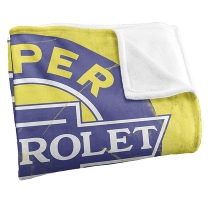 Multicoloured - Back - Chevrolet Super Service Blanket