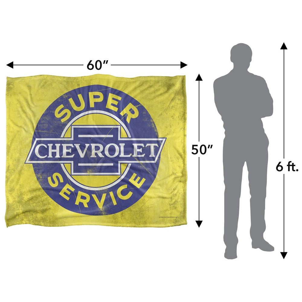 Multicoloured - Pack Shot - Chevrolet Super Service Blanket