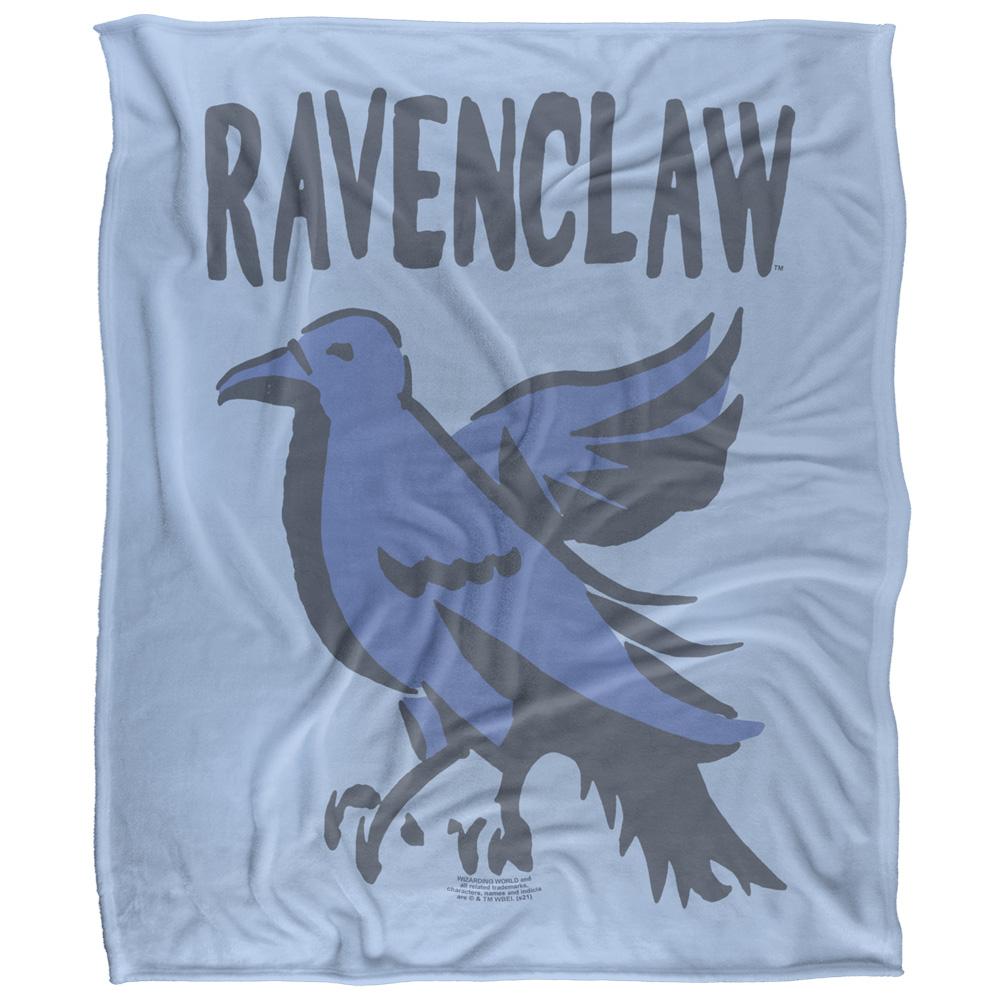 Multicoloured - Front - Harry Potter Ravenclaw Doodle Blanket