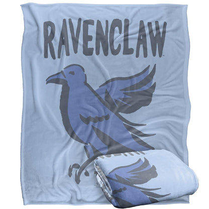 Multicoloured - Side - Harry Potter Ravenclaw Doodle Blanket