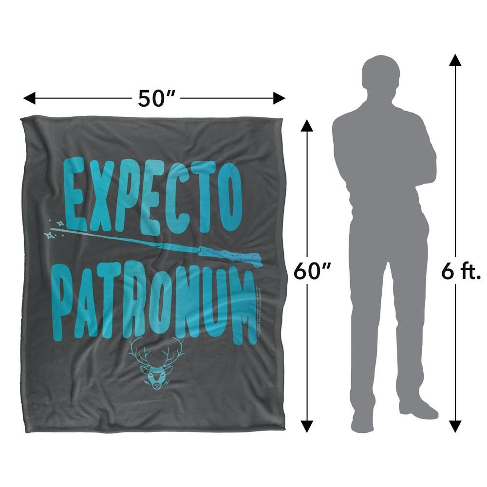 Multicoloured - Pack Shot - Harry Potter Expecto Patronum Wand Blanket