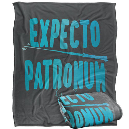 Multicoloured - Side - Harry Potter Expecto Patronum Wand Blanket