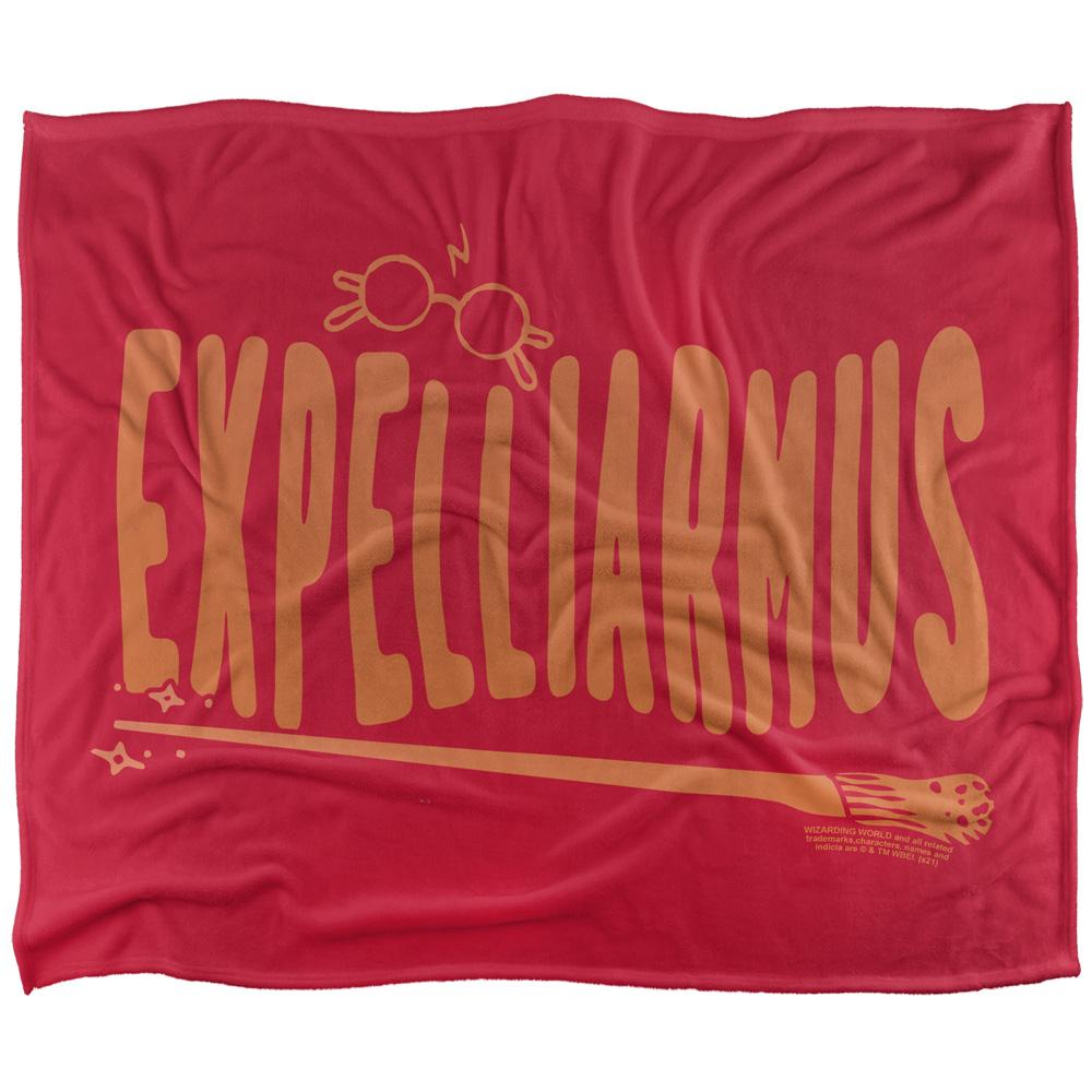 Multicoloured - Front - Harry Potter Expelliarmus Wand Blanket