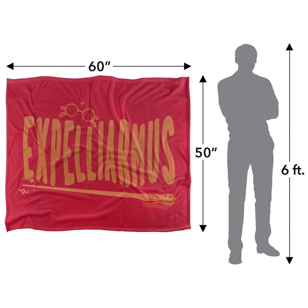 Multicoloured - Pack Shot - Harry Potter Expelliarmus Wand Blanket