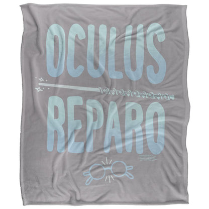 Multicoloured - Front - Harry Potter Oculus Reparo Wand Blanket