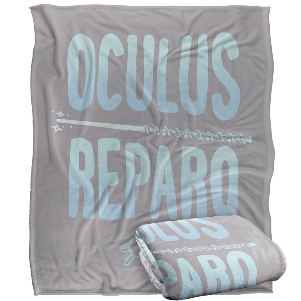 Multicoloured - Side - Harry Potter Oculus Reparo Wand Blanket