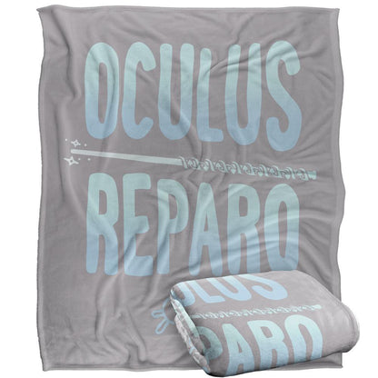 Multicoloured - Side - Harry Potter Oculus Reparo Wand Blanket