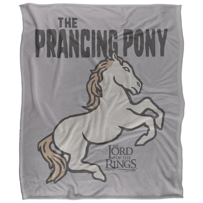 Multicoloured - Front - Lord Of The Rings Prancing Pony Blanket