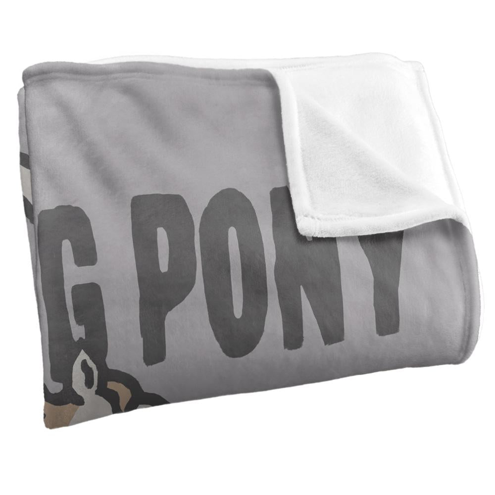 Multicoloured - Back - Lord Of The Rings Prancing Pony Blanket