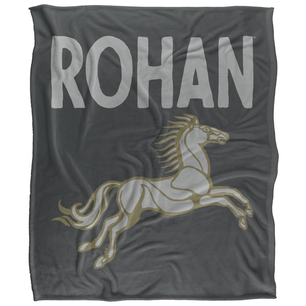 Multicoloured - Front - Lord Of The Rings Rohan Blanket