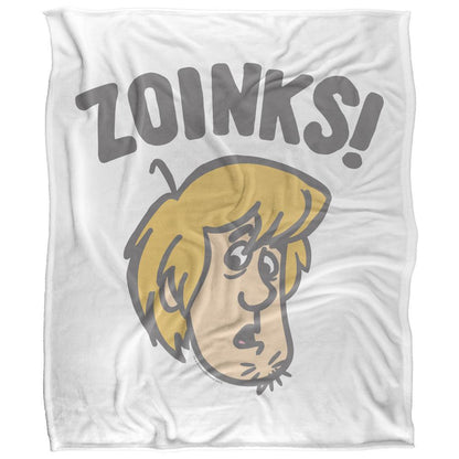 Multicoloured - Front - Scooby Doo Zoinks Shaggy Blanket