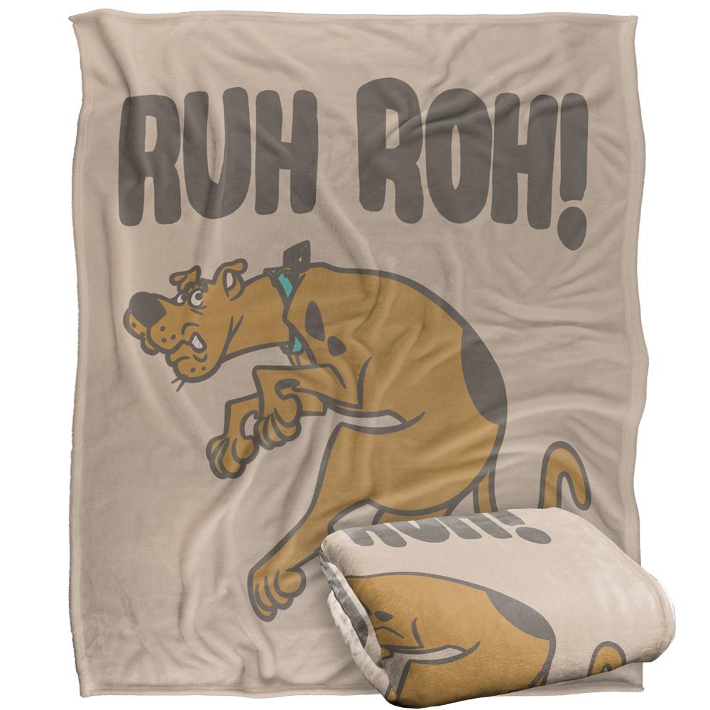 Multicoloured - Side - Scooby Doo Ruh Roh Blanket