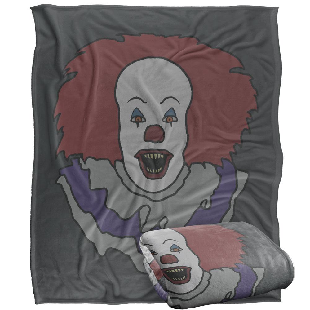 Multicoloured - Side - It Head Pennywise Blanket