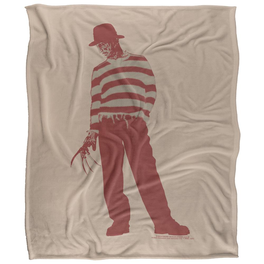 Multicoloured - Front - Nightmare On Elm Street Pose Freddy Krueger Blanket