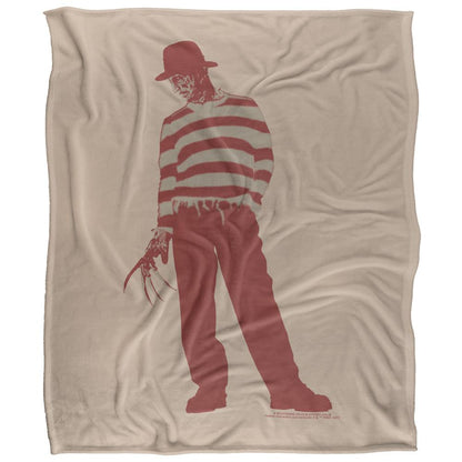 Multicoloured - Front - Nightmare On Elm Street Pose Freddy Krueger Blanket