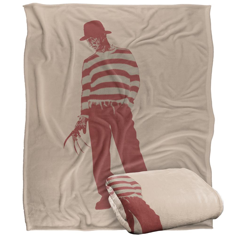 Multicoloured - Side - Nightmare On Elm Street Pose Freddy Krueger Blanket