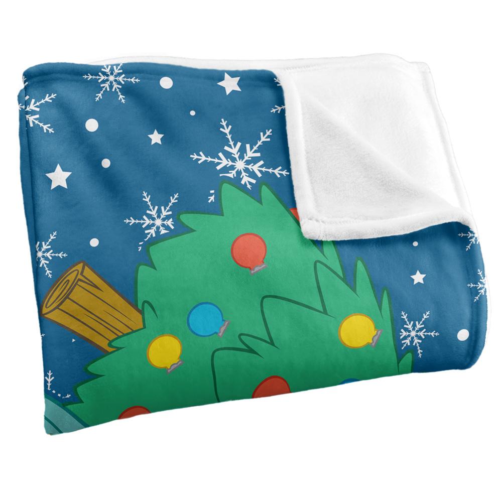 Multicoloured - Back - Scooby Doo Christmas Tree Blanket