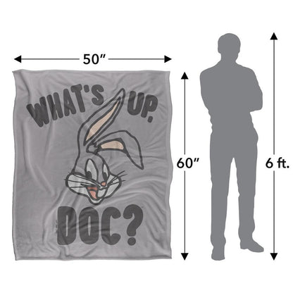 Multicoloured - Pack Shot - Looney Tunes Whats Up Doc Doodle Blanket