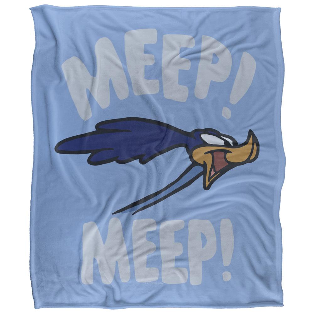 Multicoloured - Front - Looney Tunes Meep Meep Doodle Blanket