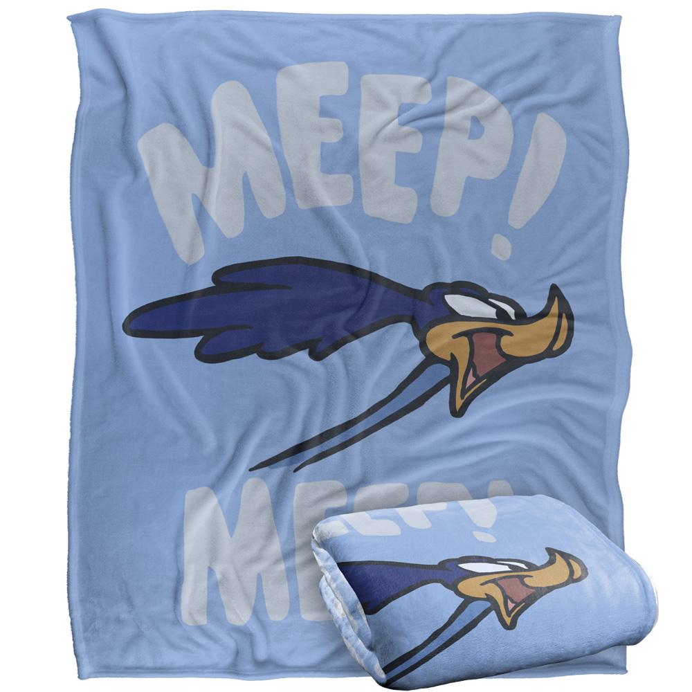 Multicoloured - Side - Looney Tunes Meep Meep Doodle Blanket