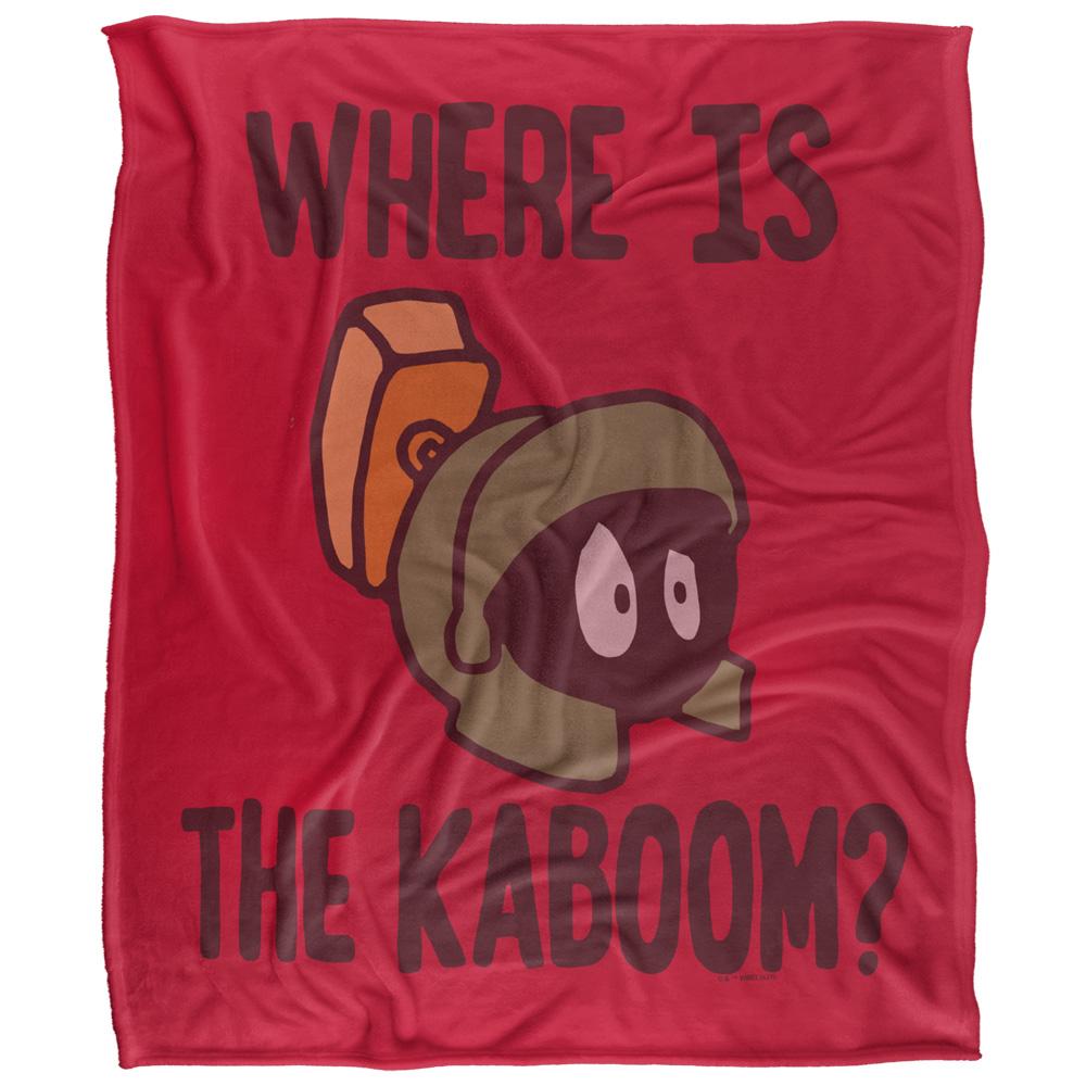 Multicoloured - Front - Looney Tunes Wheres The Kaboom? Doodle Blanket