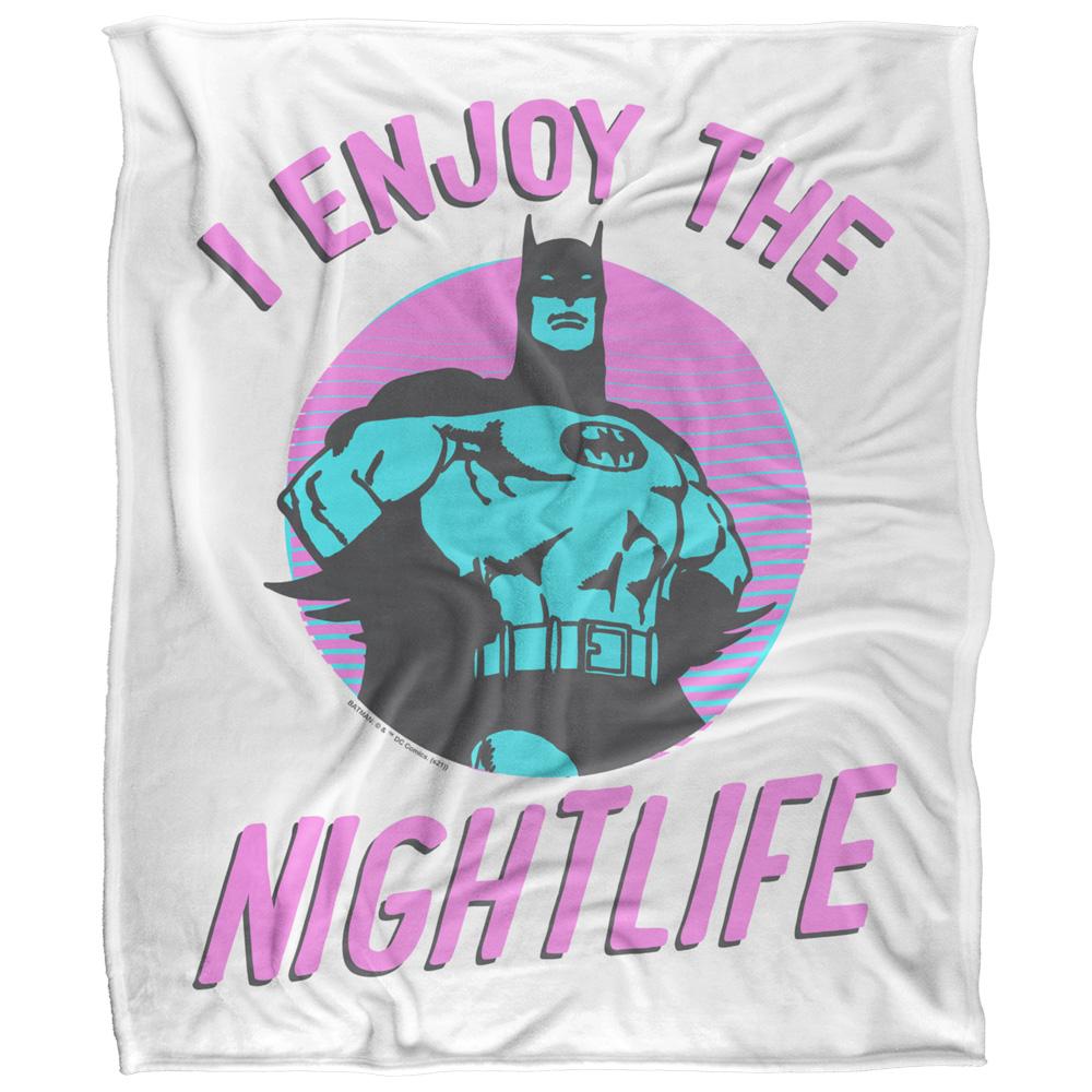 Multicoloured - Front - Batman Nightlife Blanket