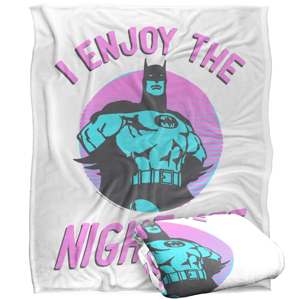 Multicoloured - Back - Batman Nightlife Blanket