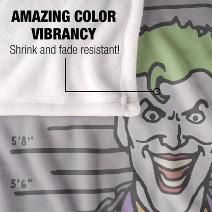Multicoloured - Lifestyle - Batman Line Up The Joker Blanket