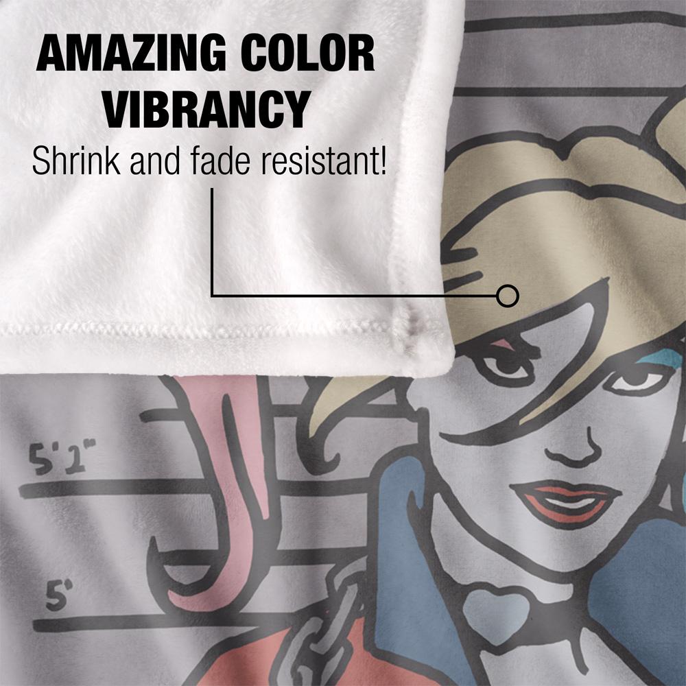 Multicoloured - Lifestyle - Batman Line Up Harley Quinn Blanket