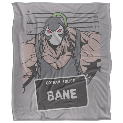 Multicoloured - Front - Batman Line Up Bane Blanket