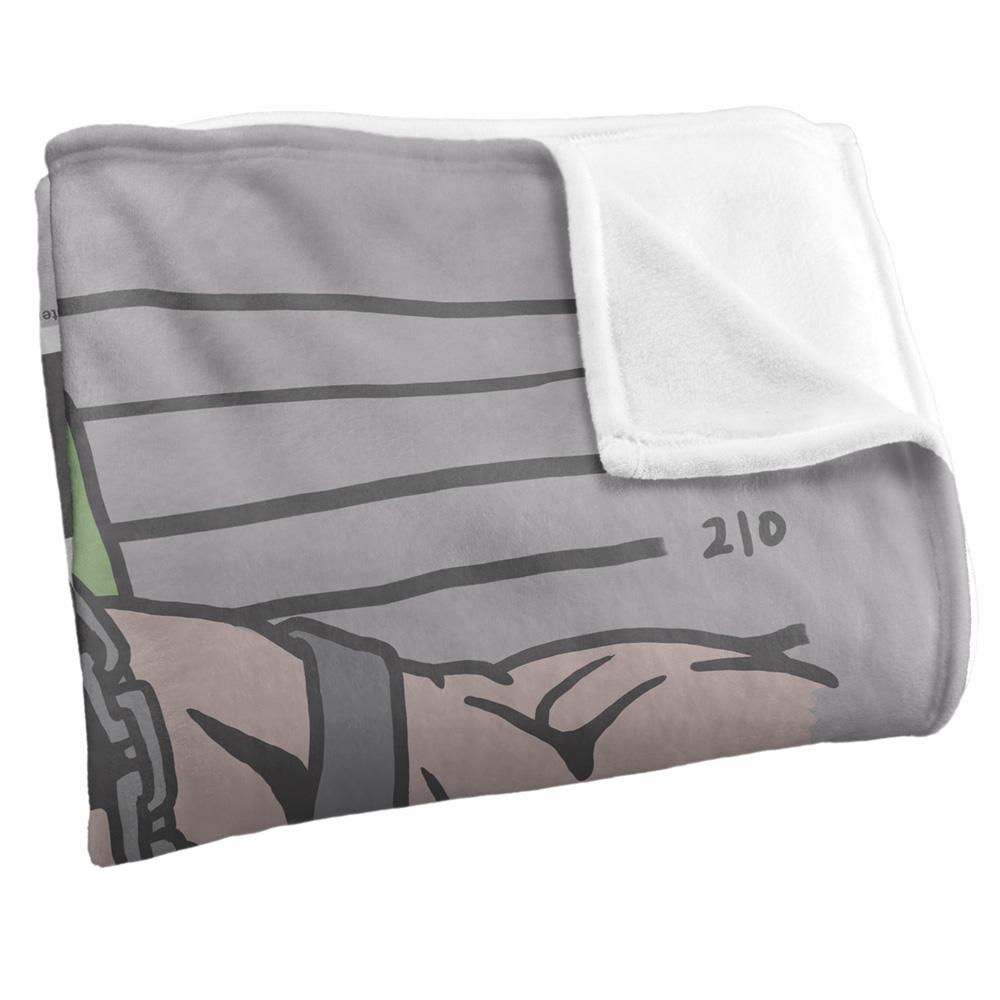 Multicoloured - Back - Batman Line Up Bane Blanket