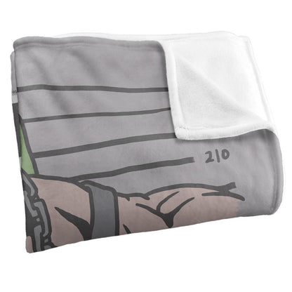 Multicoloured - Back - Batman Line Up Bane Blanket