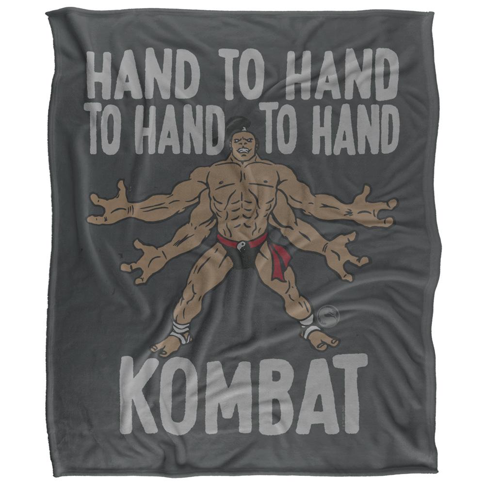 Multicoloured - Front - Mortal Kombat Hand To Hand Goro Blanket