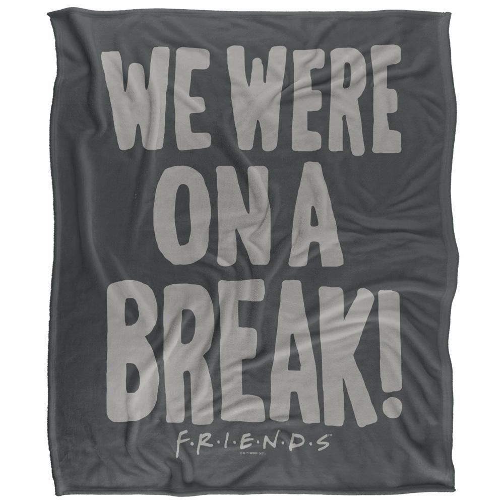 Multicoloured - Front - Friends We Were On A Break Blanket