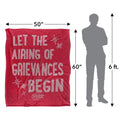 Multicoloured - Pack Shot - Seinfeld The Airing Of Greivances Blanket