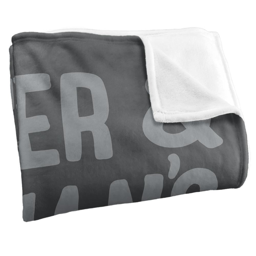 Multicoloured - Back - Seinfeld Recycling Is Serious Blanket
