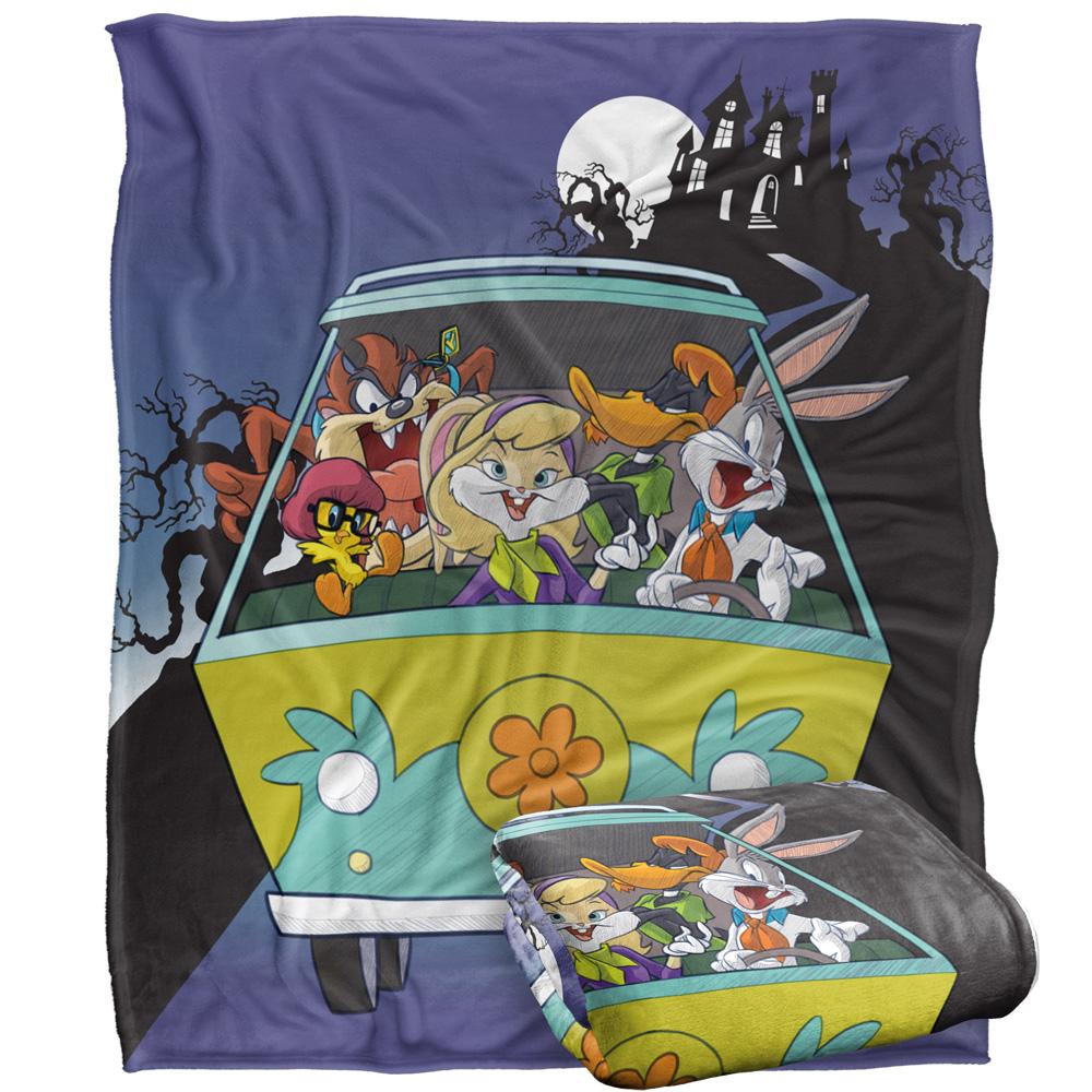 Multicoloured - Side - Looney Tunes The Mystery Machine Blanket