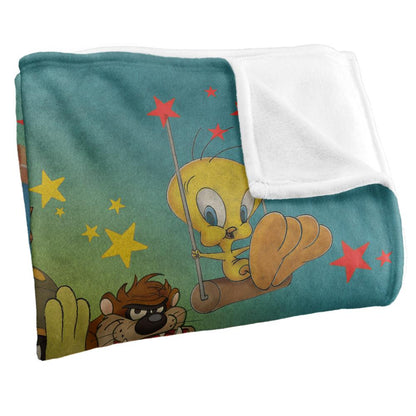 Multicoloured - Back - Looney Tunes Character Poses Blanket