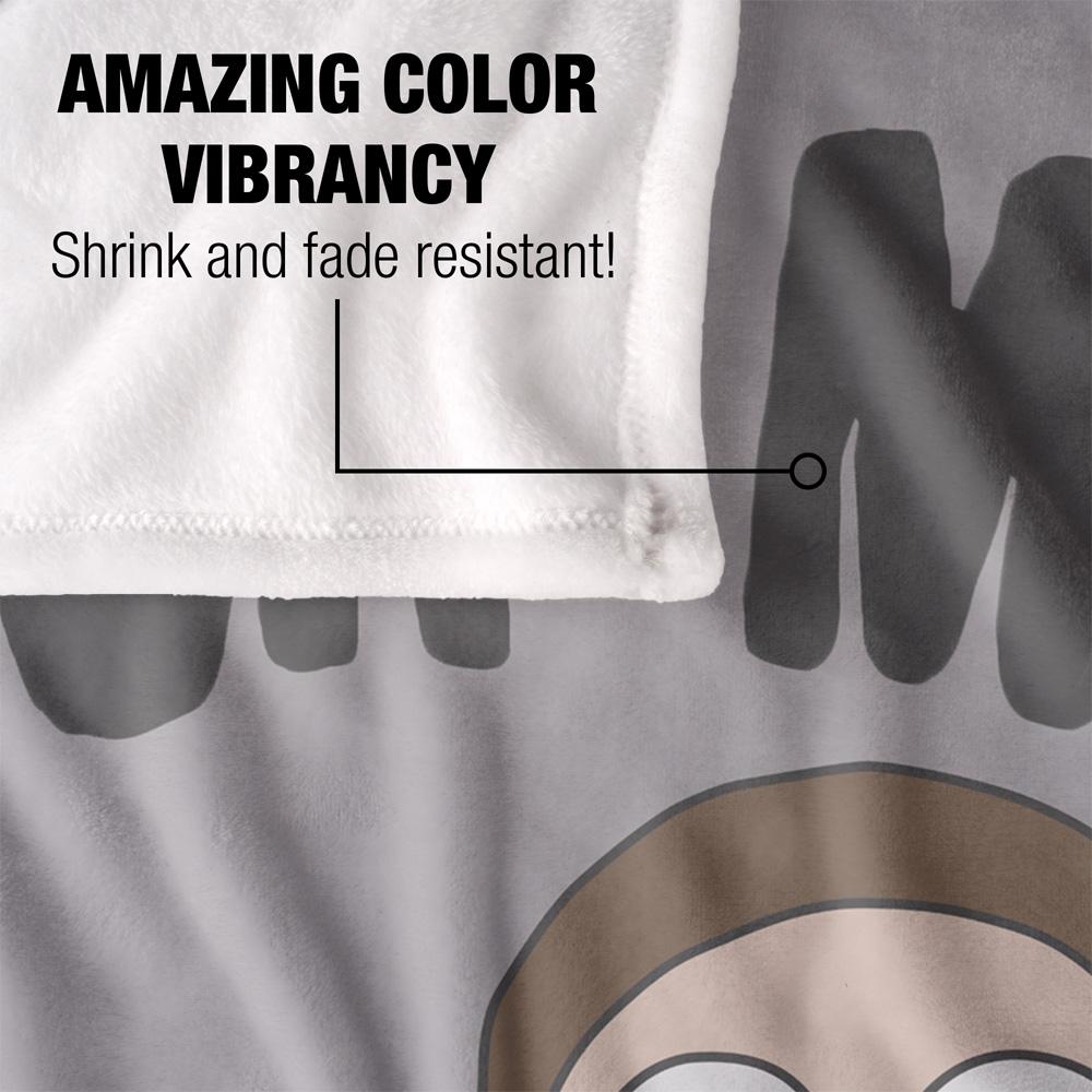 Multicoloured - Lifestyle - Rick And Morty Oh Man Oh Geeze Blanket