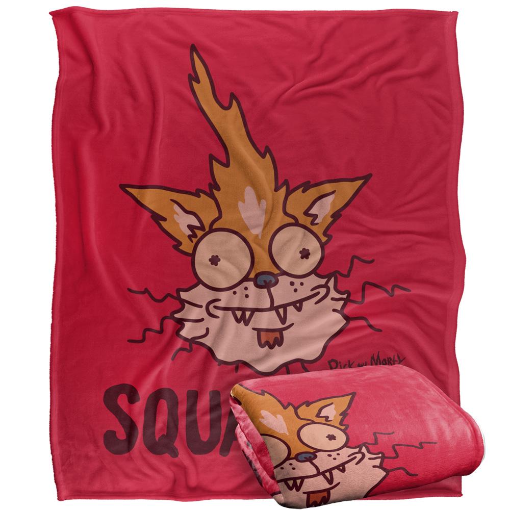 Multicoloured - Side - Rick And Morty Squanchy Blanket