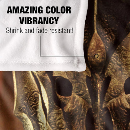 Multicoloured - Lifestyle - Lord Of The Rings Photograph Sauron Blanket