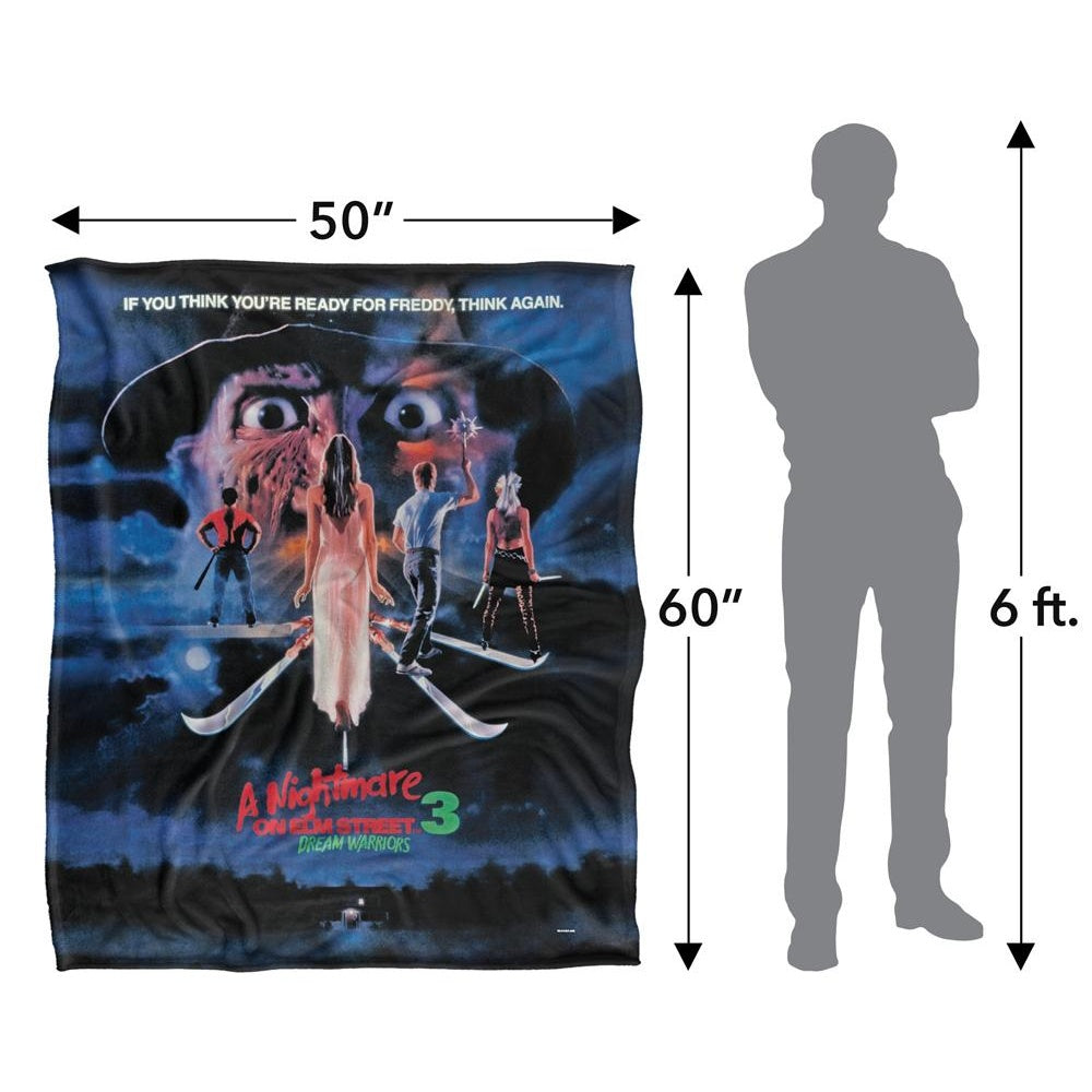 Multicoloured - Pack Shot - Nightmare On Elm Street Dream Warriors Blanket
