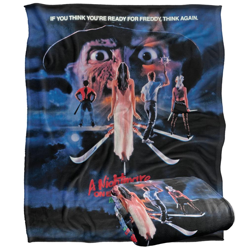 Multicoloured - Side - Nightmare On Elm Street Dream Warriors Blanket