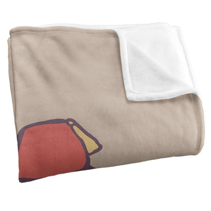 Multicoloured - Back - Friends Turkey Blanket