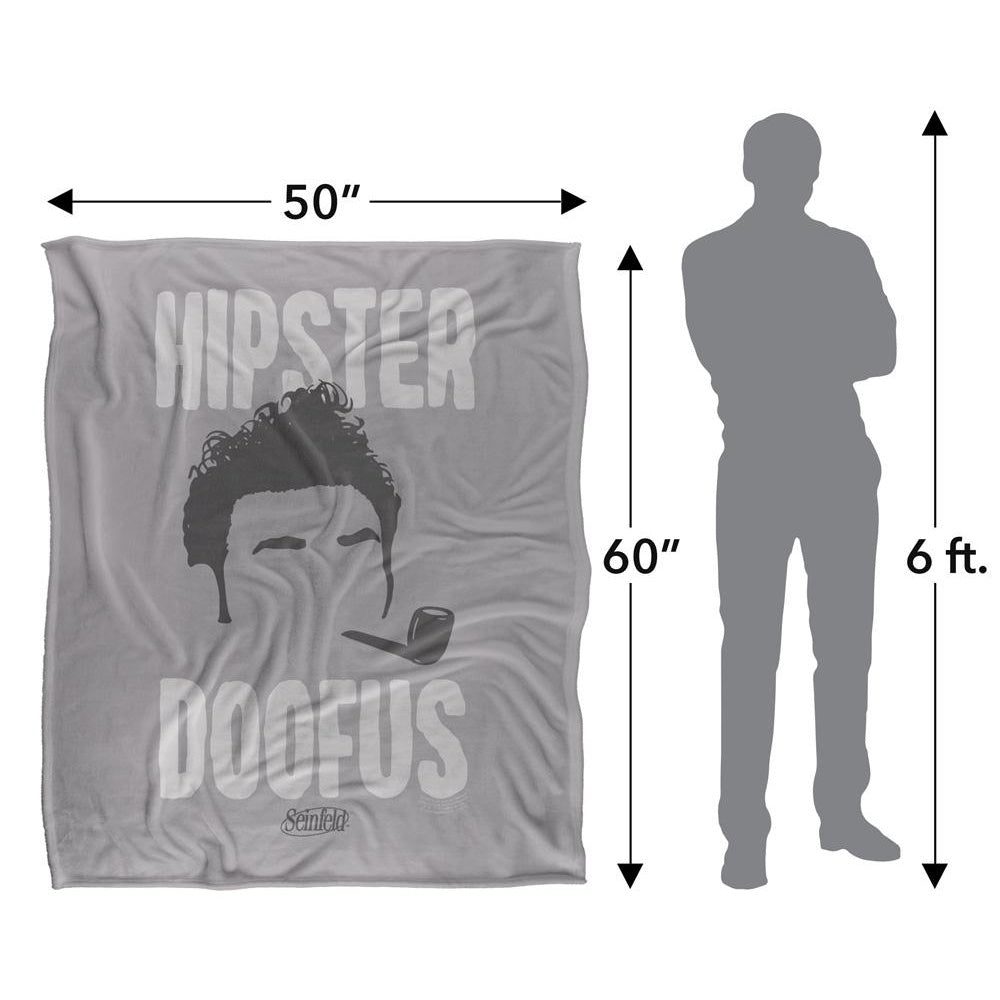 Multicoloured - Pack Shot - Seinfeld Hipster Doofus Blanket